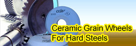 Ceramic Grain Wheels For Hard Steels Grinding Wheels